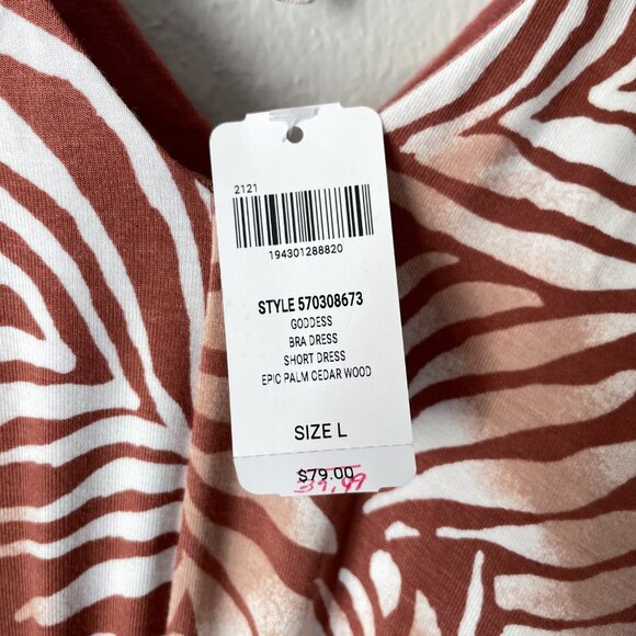 Soma Weekend Goddess Bra Dress Size L NWT - Picture 4 of 13